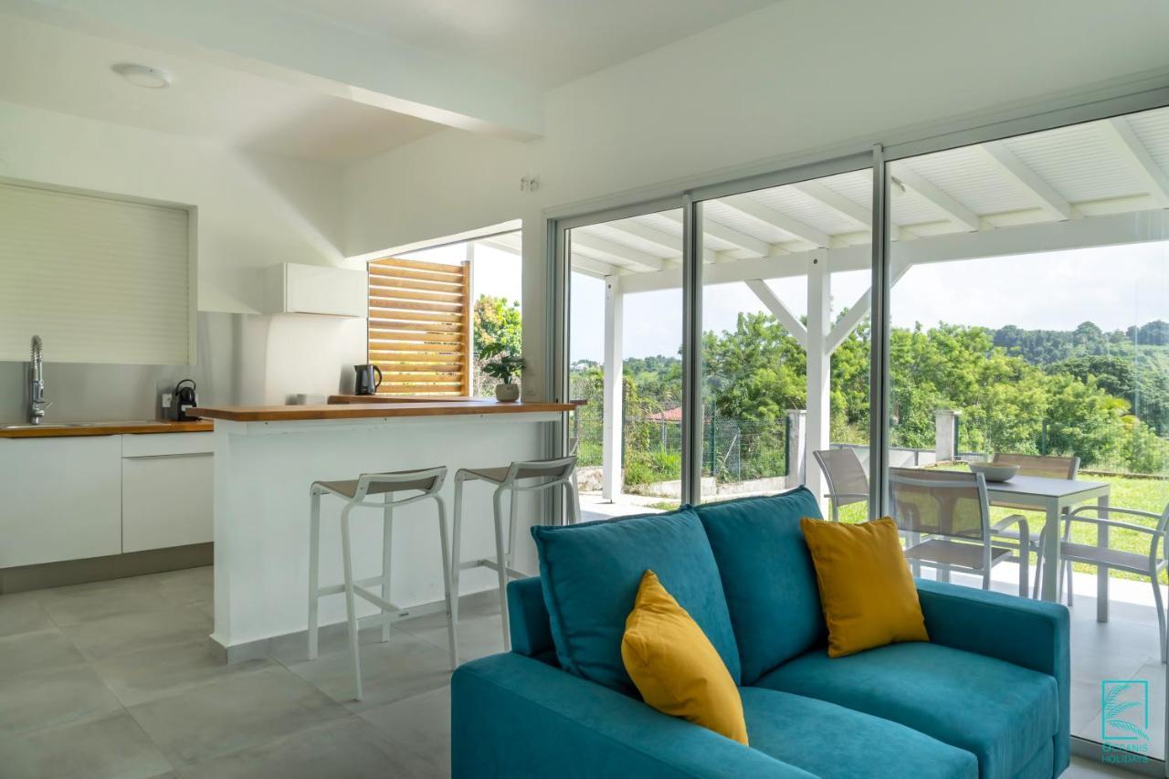 Superbe Appartement Avec Terrasse Vue Nature - Julyan House Petit-Bourg Zewnętrze zdjęcie